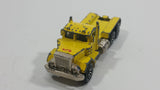 1995+ Hot Wheels Peterbilt Dump Truck Semi Rig Yellow Die Cast Toy Car Vehicle - Treasure Valley Antiques & Collectibles