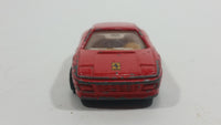 1995 Hot Wheels Ferrari 348 TB Red Die Cast Toy Super Car Vehicle with Corgi Type 1 Wheels - Treasure Valley Antiques & Collectibles