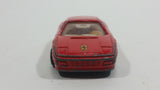 1995 Hot Wheels Ferrari 348 TB Red Die Cast Toy Super Car Vehicle with Corgi Type 1 Wheels - Treasure Valley Antiques & Collectibles