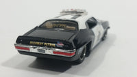 Jada Big Time Muscle 1971 Pontiac GTO Police Highway Patrol 71 "The Judge" Black and White Die Cast Toy Cop Vehicle - Treasure Valley Antiques & Collectibles