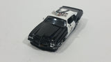 Jada Big Time Muscle 1971 Pontiac GTO Police Highway Patrol 71 "The Judge" Black and White Die Cast Toy Cop Vehicle - Treasure Valley Antiques & Collectibles