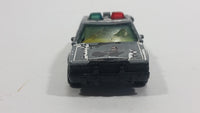 1987 Matchbox Ford LTD Police White Black Die Cast Toy Cop Car Vehicle - Heavy paint wear - Treasure Valley Antiques & Collectibles