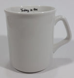 David Brown Model 25 Tractor "Today is the tomorrow you worried about Yesterday!" White Ceramic Coffee Mug Farming Collectible - Treasure Valley Antiques & Collectibles