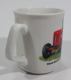 David Brown Model 25 Tractor "Today is the tomorrow you worried about Yesterday!" White Ceramic Coffee Mug Farming Collectible - Treasure Valley Antiques & Collectibles