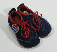 Very Rare Vintage 1970s Zero Gravity Pepsi Cola Soda Pop Toddler Baby Kid's Dark Blue Suede Shoes Collectible - Treasure Valley Antiques & Collectibles