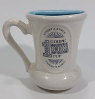 Vintage Export 'A' Kings Tobacco Golf Golfing 1 Under Coupe Cup Ceramic Cigarette Smoke Mustache Mug Sports Tobacciana Collectible - Treasure Valley Antiques & Collectibles