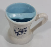 Vintage Export 'A' Kings Tobacco Golf Golfing 1 Under Coupe Cup Ceramic Cigarette Smoke Mustache Mug Sports Tobacciana Collectible - Treasure Valley Antiques & Collectibles