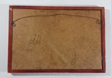 Vintage Coach & Horses Ales & Stouts Fine Wine, Spirits and Mead 9" x 13" Wooden Framed Mirror Beer Pub Lounge Bar Collectible - Treasure Valley Antiques & Collectibles