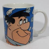 1993 MSC China Hanna Barbera The Flintstones Fred Flintstone Cartoon Character Ceramic Coffee Mug Television Collectible