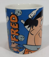 1993 MSC China Hanna Barbera The Flintstones Fred Flintstone Cartoon Character Ceramic Coffee Mug Television Collectible