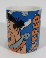 1993 MSC China Hanna Barbera The Flintstones Fred Flintstone Cartoon Character Ceramic Coffee Mug Television Collectible