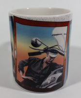 2001 Elvis Presley Aviation and Drinking Soda Pop Ceramic Coffee Mug Collectible The Wertheimer Collection