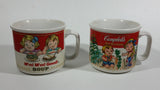 Set of 2 1993 Campbell's Soup M'm! M'm! Children Design Good Ceramic Soup Mug - Treasure Valley Antiques & Collectibles