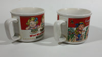 Set of 2 1993 Campbell's Soup M'm! M'm! Children Design Good Ceramic Soup Mug - Treasure Valley Antiques & Collectibles