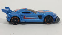 2018 Hot Wheels Muscle Mania Track Ripper Blue Die Cast Toy Car Vehicle