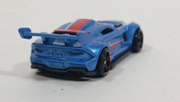 2018 Hot Wheels Muscle Mania Track Ripper Blue Die Cast Toy Car Vehicle