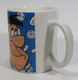 1993 MSC China Hanna Barbera The Flintstones Fred Flintstone Cartoon Character Ceramic Coffee Mug Television Collectible