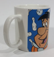 1993 MSC China Hanna Barbera The Flintstones Fred Flintstone Cartoon Character Ceramic Coffee Mug Television Collectible