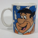 1993 MSC China Hanna Barbera The Flintstones Fred Flintstone Cartoon Character Ceramic Coffee Mug Television Collectible