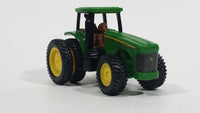 ERTL John Deere Dealer Days Farming Tractor 8520 Yellow Green Plastic Toy Car Farming Vehicle 2174SR00 - Treasure Valley Antiques & Collectibles