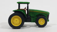 ERTL John Deere Dealer Days Farming Tractor 8520 Yellow Green Plastic Toy Car Farming Vehicle 2174SR00 - Treasure Valley Antiques & Collectibles