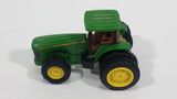 ERTL John Deere Dealer Days Farming Tractor 8520 Yellow Green Plastic Toy Car Farming Vehicle 2174SR00 - Treasure Valley Antiques & Collectibles