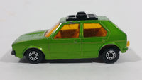 1976 Lesney Products Matchbox Lime Green Superfast No. 7 VW Volkswagen Golf Toy Car Vehicle - Treasure Valley Antiques & Collectibles