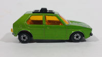 1976 Lesney Products Matchbox Lime Green Superfast No. 7 VW Volkswagen Golf Toy Car Vehicle - Treasure Valley Antiques & Collectibles