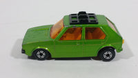 1976 Lesney Products Matchbox Lime Green Superfast No. 7 VW Volkswagen Golf Toy Car Vehicle - Treasure Valley Antiques & Collectibles