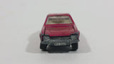 Vintage 1970 Lesney Products Matchbox Superfast Ford Capri Magenta Pink No. 54 Die Cast Toy Car Vehicle with Opening Hood