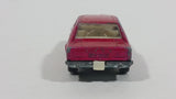 Vintage 1970 Lesney Products Matchbox Superfast Ford Capri Magenta Pink No. 54 Die Cast Toy Car Vehicle with Opening Hood