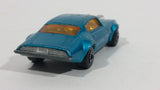 Vintage 1975 Lesney Products Matchbox Superfast Pontiac Firebird No. 4 Teal Blue Aqua Die Cast Toy Car Vehicle - Treasure Valley Antiques & Collectibles