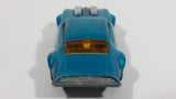 Vintage 1975 Lesney Products Matchbox Superfast Pontiac Firebird No. 4 Teal Blue Aqua Die Cast Toy Car Vehicle - Treasure Valley Antiques & Collectibles