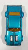 Vintage 1975 Lesney Products Matchbox Superfast Pontiac Firebird No. 4 Teal Blue Aqua Die Cast Toy Car Vehicle - Treasure Valley Antiques & Collectibles