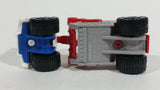 2011 Matchbox Construction Scraper Red and White Die Cast Toy Machinery Equipment Vehicle