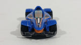 2010 Hot Wheels Formula Street Metalflake Blue Die Cast Toy Race Car Vehicle - Treasure Valley Antiques & Collectibles