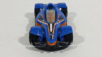 2010 Hot Wheels Formula Street Metalflake Blue Die Cast Toy Race Car Vehicle - Treasure Valley Antiques & Collectibles