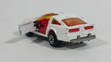 Vintage Majorette Nissan 300 ZX Turbo T-Top No. 241 White Die Cast Toy Car Vehicle with Opening Doors and Moving Headlights 1/62 Scale Made in France - Treasure Valley Antiques & Collectibles