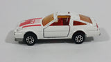 Vintage Majorette Nissan 300 ZX Turbo T-Top No. 241 White Die Cast Toy Car Vehicle with Opening Doors and Moving Headlights 1/62 Scale Made in France - Treasure Valley Antiques & Collectibles