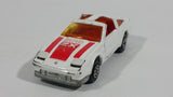 Vintage Majorette Nissan 300 ZX Turbo T-Top No. 241 White Die Cast Toy Car Vehicle with Opening Doors and Moving Headlights 1/62 Scale Made in France - Treasure Valley Antiques & Collectibles