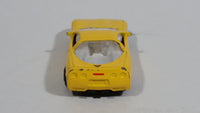 Welly 1999 Chevrolet Corvette Yellow 1/60 Scale No. 2023 Die Cast Toy Car Vehicle