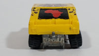 2004 Hot Wheels Scrapheads Humvee General Corp Yellow Die Cast Toy Car Vehicle