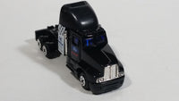 Rare High Speed Ford Racing Ford Credit Quality Care Semi Tractor Truck Rig Black Die Cast Toy Car Vehicle - Treasure Valley Antiques & Collectibles