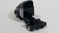 Rare High Speed Ford Racing Ford Credit Quality Care Semi Tractor Truck Rig Black Die Cast Toy Car Vehicle - Treasure Valley Antiques & Collectibles