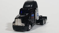 Rare High Speed Ford Racing Ford Credit Quality Care Semi Tractor Truck Rig Black Die Cast Toy Car Vehicle - Treasure Valley Antiques & Collectibles