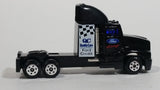 Rare High Speed Ford Racing Ford Credit Quality Care Semi Tractor Truck Rig Black Die Cast Toy Car Vehicle - Treasure Valley Antiques & Collectibles