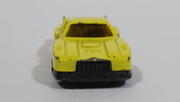 1980s Summer Marz Karz Ford Capri S8005 Yellow Die Cast Toy Race Car Vehicle - Treasure Valley Antiques & Collectibles