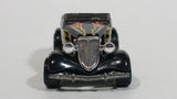 2000 Hot Wheels '33 Ford Roadster Black with Flames Die Cast Toy Car Vehicle - Treasure Valley Antiques & Collectibles