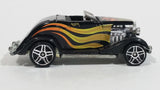 2000 Hot Wheels '33 Ford Roadster Black with Flames Die Cast Toy Car Vehicle