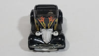 2000 Hot Wheels '33 Ford Roadster Black with Flames Die Cast Toy Car Vehicle